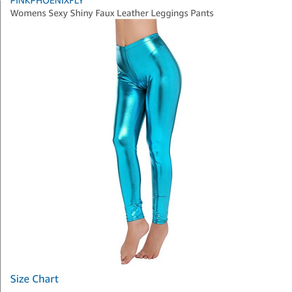 Iridescent leggings